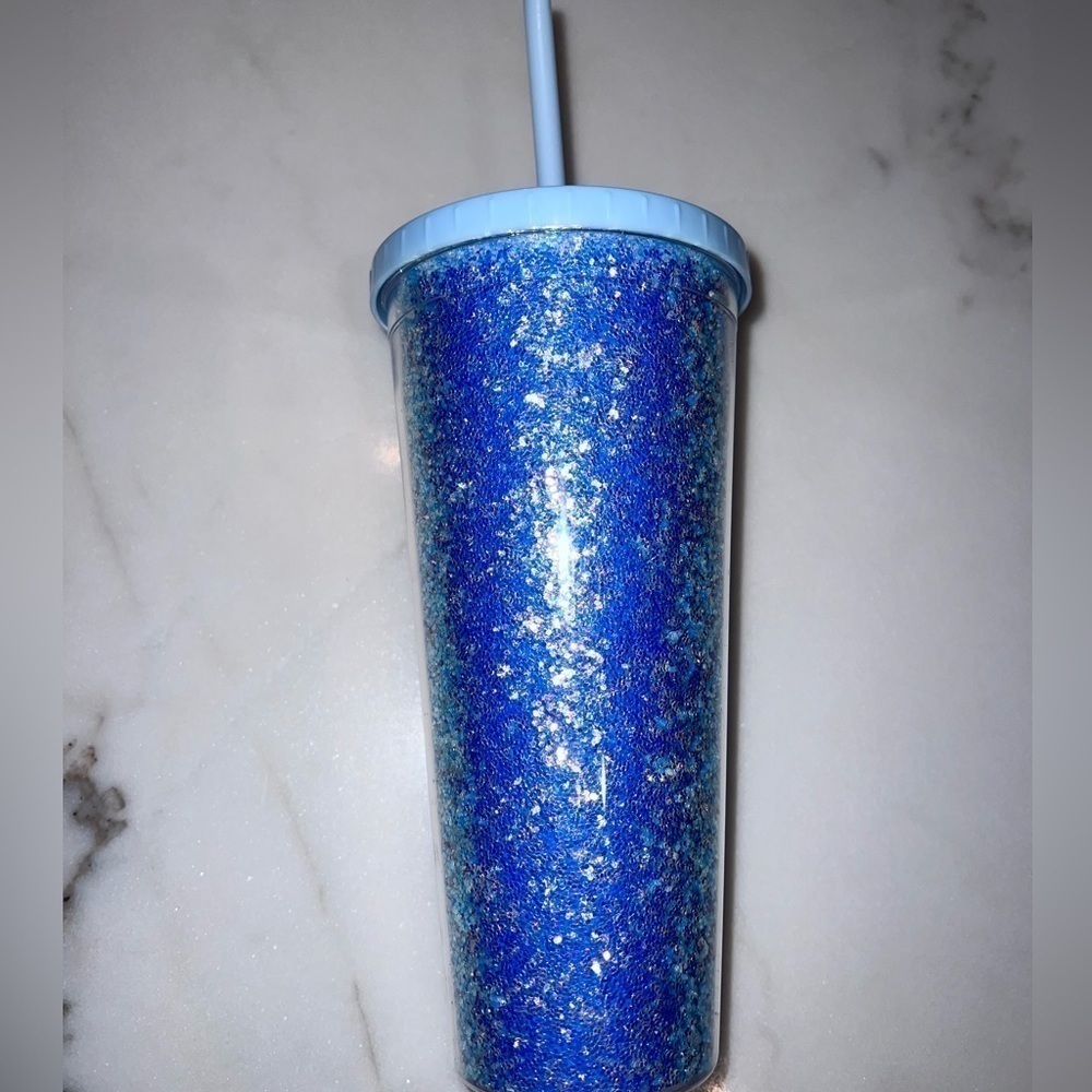 Blue Sparkle Tumbler